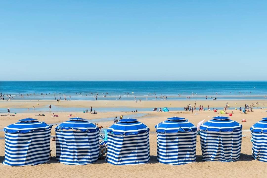 Charmant 2 Pieces A 5 Mn A Pied De La Mer Cabourg Ngoại thất bức ảnh